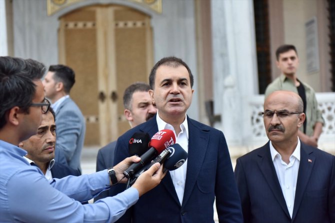 AK Parti Sözcüsü Ömer Çelik Adana'da