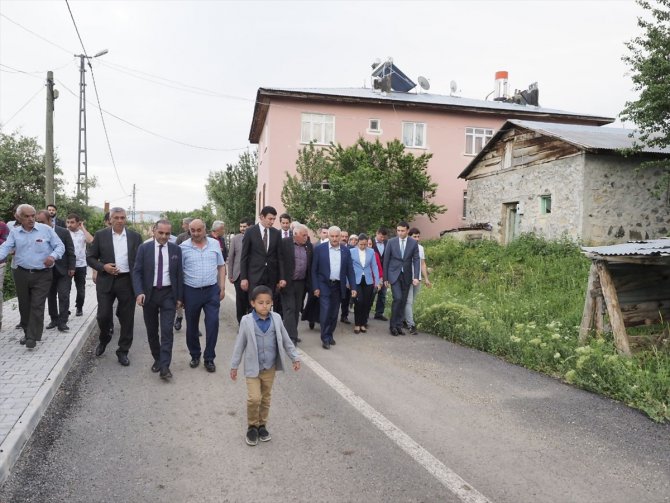 Binali Yıldırım, baba ocağında