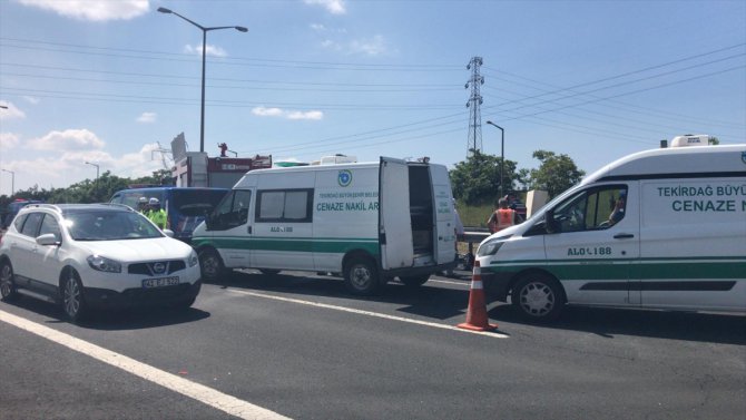 Tekirdağ'da trafik kazası: 5 ölü