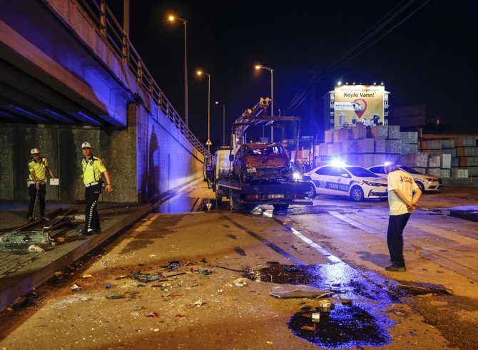 Başkentte trafik kazası