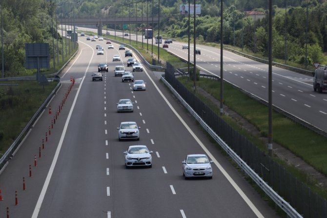 Tatilciler dönüş yolunda