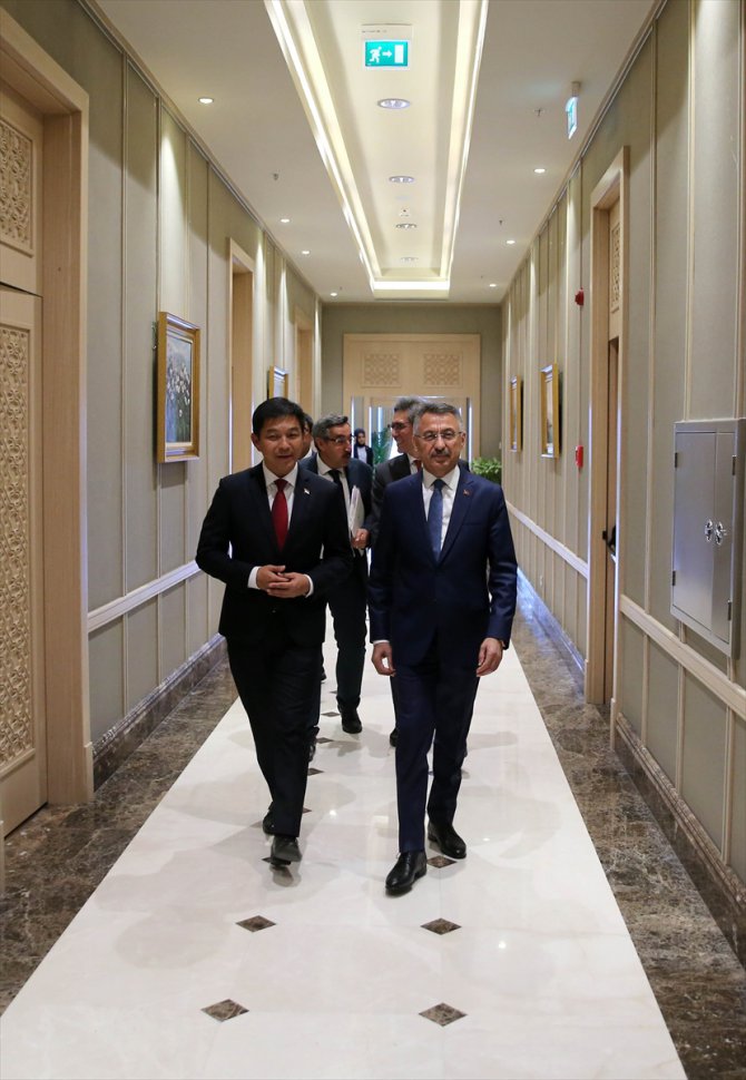 Singapur Parlamento Başkanı Tan Chuan-Jin Ankara'da