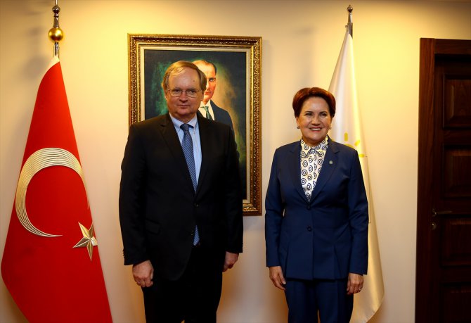 AB Türkiye Delegasyonu Başkanı Berger'den, Akşener'e ziyaret