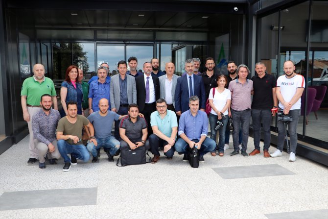 TFF Yönetim Kurulu üyeleri Trabzon'da