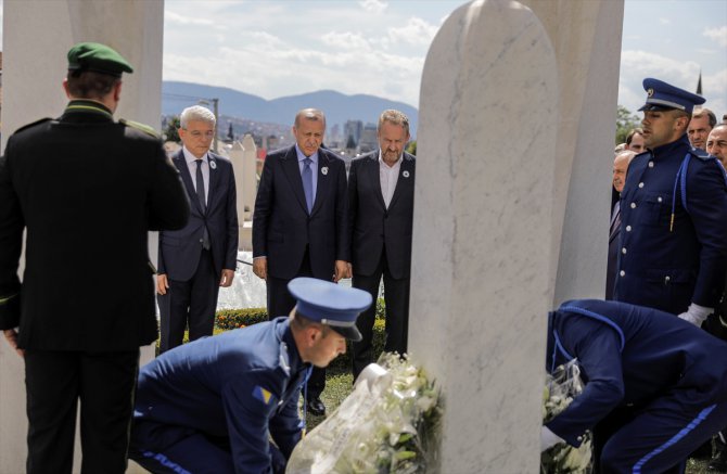 Cumhurbaşkanı Erdoğan Bosna Hersek'te