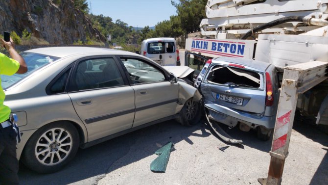 Muğla'da trafik kazası: 4 yaralı