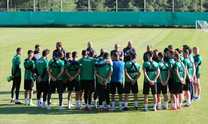 Konyaspor'un Bolu kampı başladı