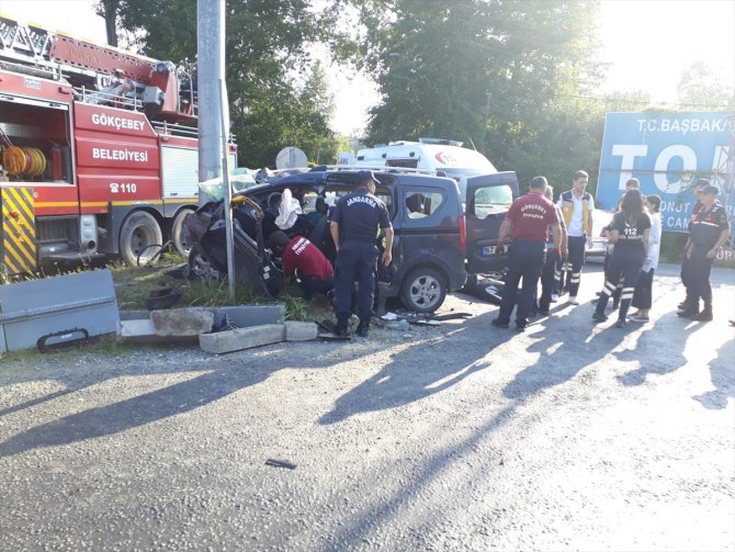 Zonguldak'ta trafik kazası: 2 ölü, 4 yaralı