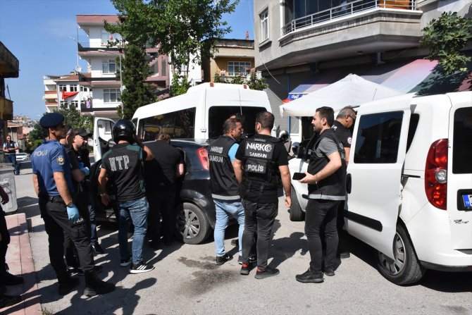 Samsun'da uyuşturucu operasyonu: 13 gözaltı