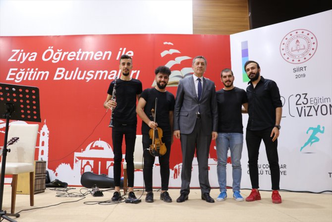 Milli Eğitim Bakanı Selçuk Siirt'te öğretmenlerle buluştu