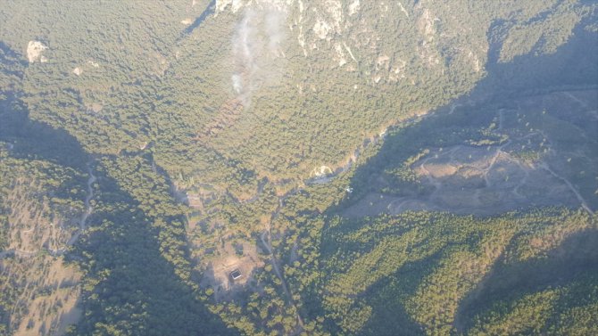 GÜNCELLEME - İzmir'de orman yangını
