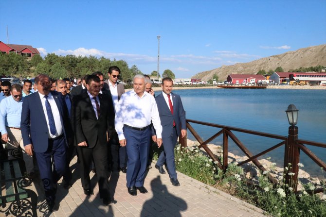 Binali Yıldırım Erzincan'da