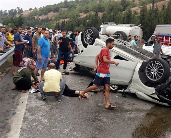 Osmaniye'de trafik kazası: 4 yaralı