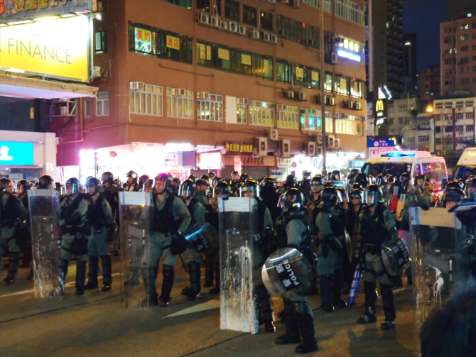 Hong Kong'da protestolar devam ediyor