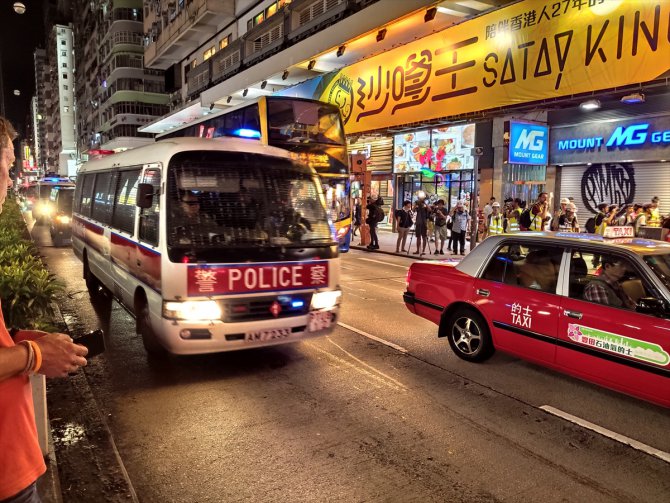 Hong Kong'da protestolar devam ediyor