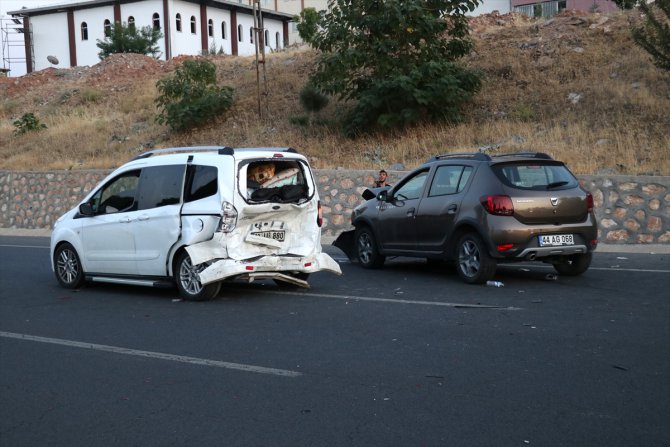 Elazığ'da trafik kazası: 7 yaralı