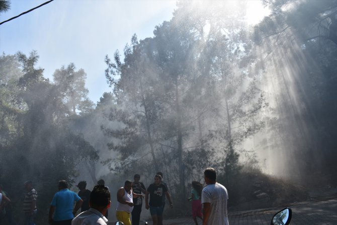 GÜNCELLEME 2 - Marmaris'te orman yangını