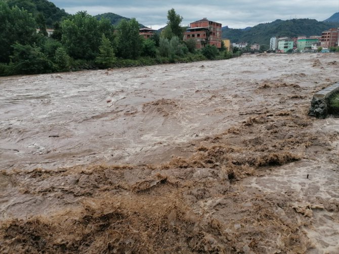 Samsun'da sağanak