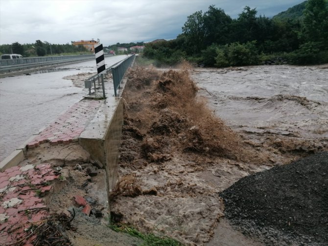 Samsun'da sağanak