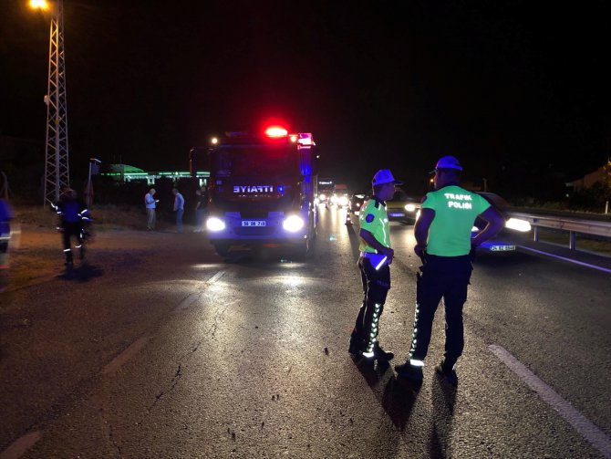 Tekirdağ'da trafik kazası: 1 ölü, 2 yaralı