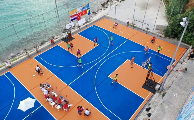 Hırvatistan'da "TİKA Basket 2019 Dostluk Turnuvası"