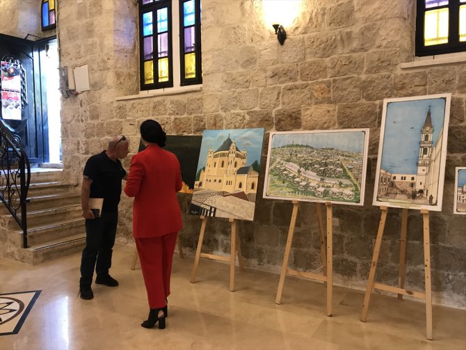 Nasıralı ressamlar Kudüs'te buluştu