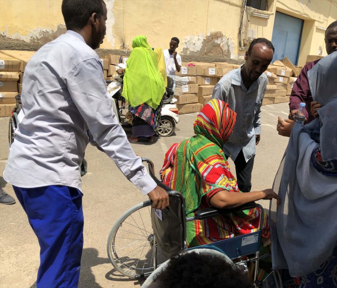 TİKA'dan Cibuti'de engellilere destek