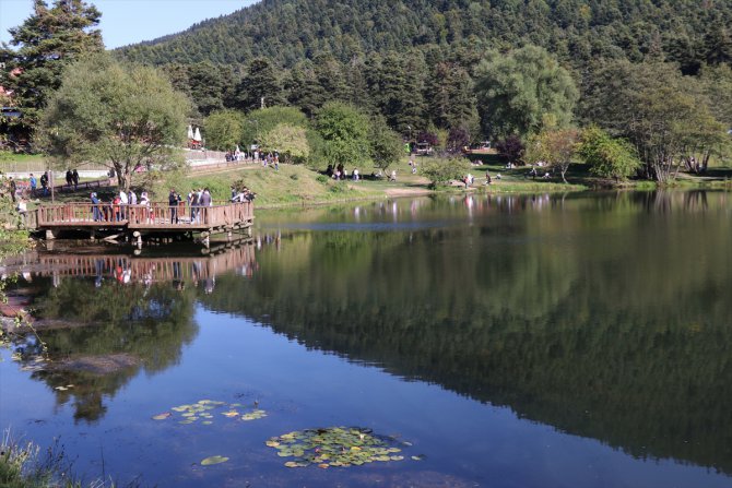 Gölcük Tabiat Parkı'na ziyaretçi ilgisi