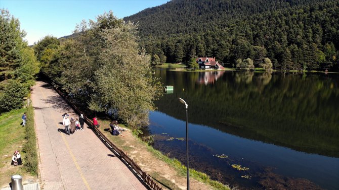 Gölcük Tabiat Parkı'na ziyaretçi ilgisi