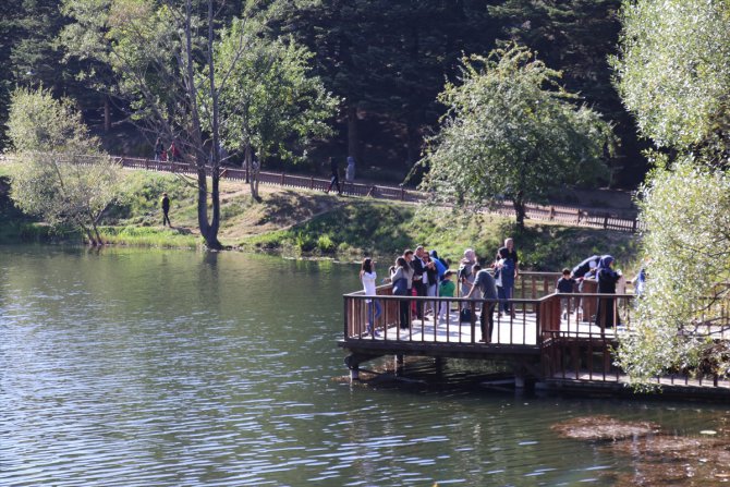 Gölcük Tabiat Parkı'na ziyaretçi ilgisi