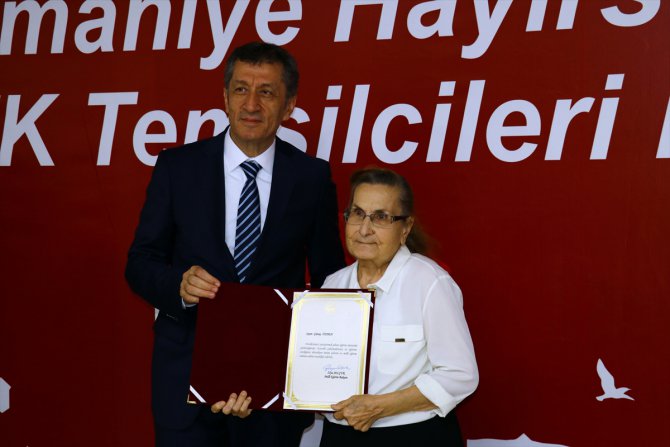 Milli Eğitim Bakanı Ziya Selçuk, Osmaniye'de