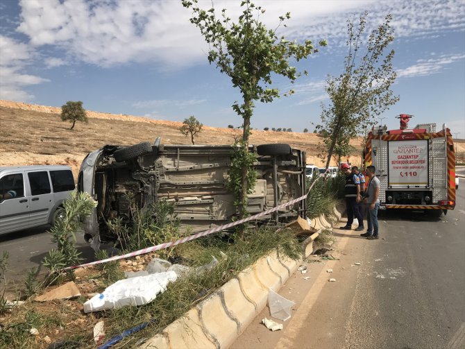 Gaziantep'te trafik kazası: 10 yaralı