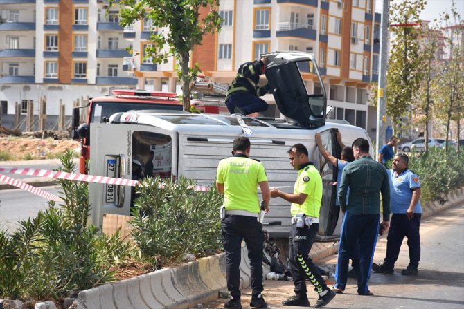 Gaziantep'te trafik kazası: 10 yaralı