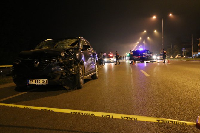 Samsun'da trafik kazası: 1 ölü