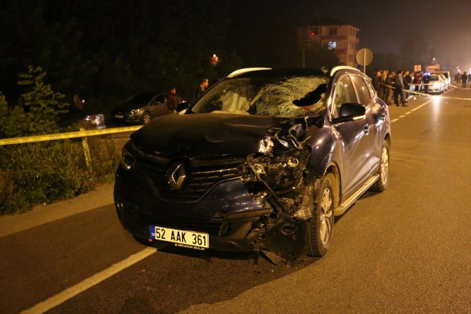 Samsun'da trafik kazası: 1 ölü