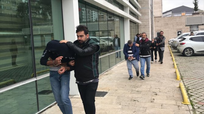 Samsun'da uyuşturucu operasyonu: 5 gözaltı