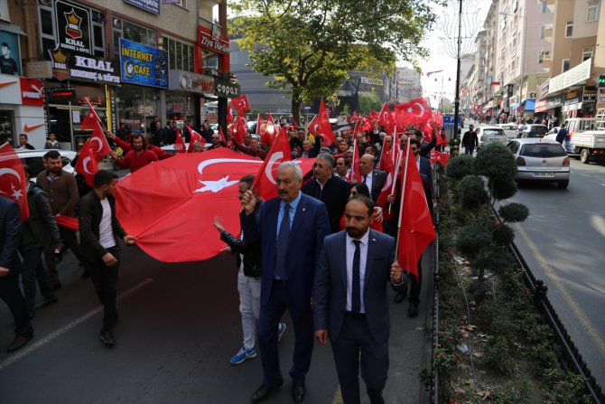Nevşehir'de "Cumhuriyet Yürüyüşü" düzenlendi