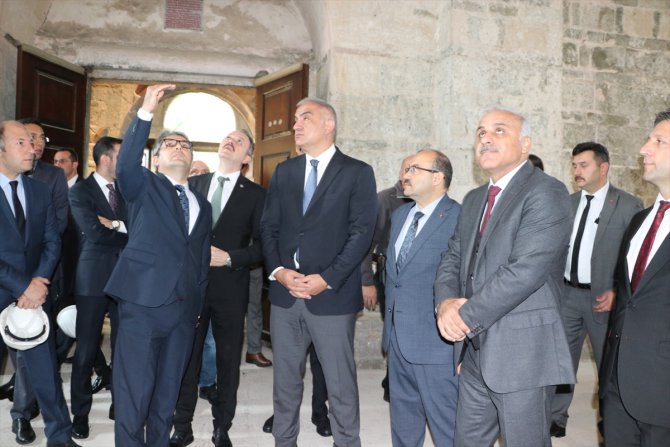 Kültür ve Turizm Bakanı Mehmet Nuri Ersoy Trabzon'da