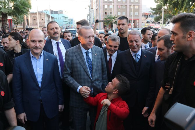 Cumhurbaşkanı Erdoğan Şanlıurfa'da ziyaretlerde bulundu