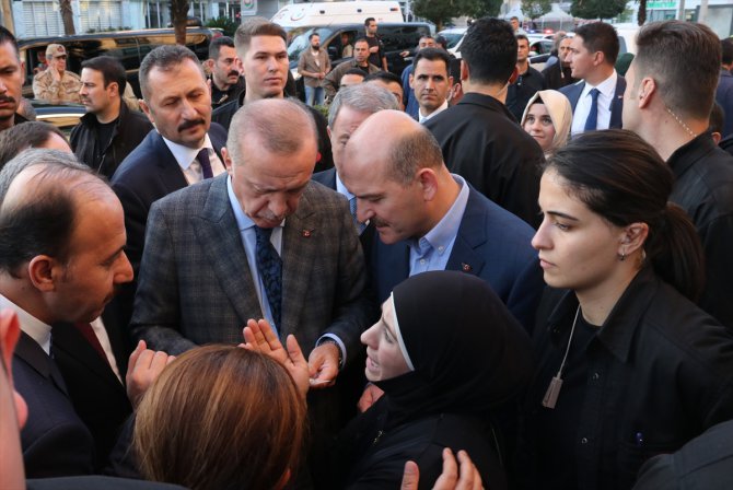 Cumhurbaşkanı Erdoğan Şanlıurfa'da ziyaretlerde bulundu