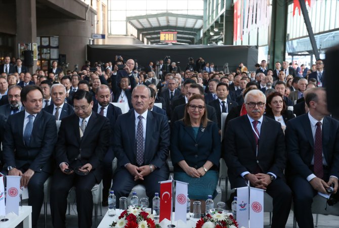 China Railway Express, Ankara Garı'ndan törenle uğurlandı