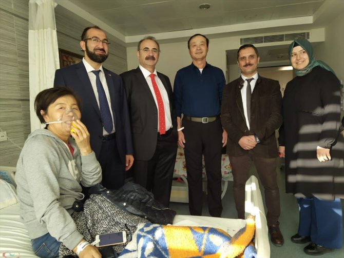 Karabük'te karbonmonoksit zehirlenmesi nedeniyle tedaviye alınan 13 Çinli turist taburcu edildi