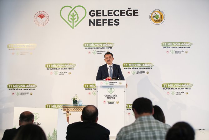 "Geleceğe Nefes'te sahiplenilen fidan sayısı 13 milyona ulaştı"