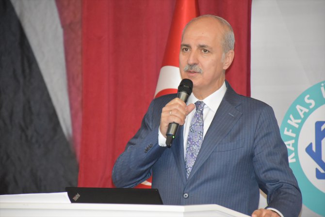 AK Parti Genel Başkanvekili Kurtulmuş: "Bu coğrafyayı yeniden dağıtmak ve parçalamak istiyorlar"