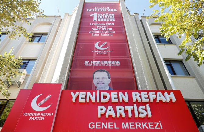 Yeniden Refah Partisi'nde ilk büyük kongre heyecanı