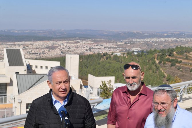 ABD'nin kararının ardından Netanyahu'dan Batı Şeria'daki Yahudi yerleşim birimine ziyaret