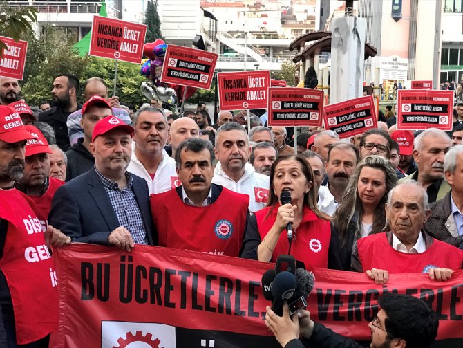 DİSK Genel Başkanı Arzu Çerkezoğlu: "Emeklilik yük değil, haktır"