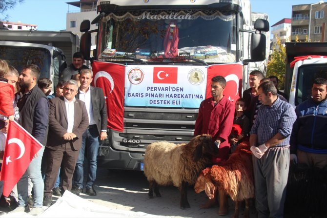 Siirt'ten Barış Pınarı Harekatı'na destek