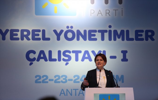 İYİ Parti Genel Başkanı Akşener: "Hiçbir belediye başkanının ve yakınlarının zenginleşmesine göz yummayacaksınız"