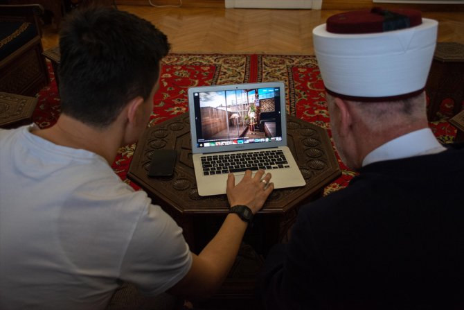 Bosna Hersek Reis-ul Uleması Kavazovic, AA'nın "Yılın Fotoğrafları" oylamasına katıldı